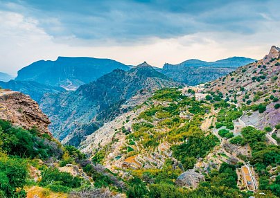 Fantastische Bergwelt Omans Muscat