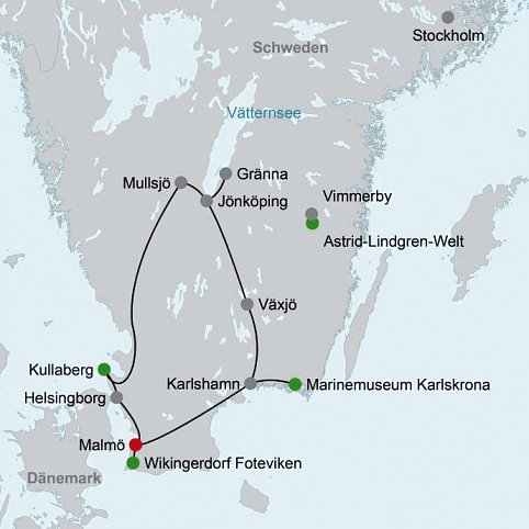 Familienreise in Schweden