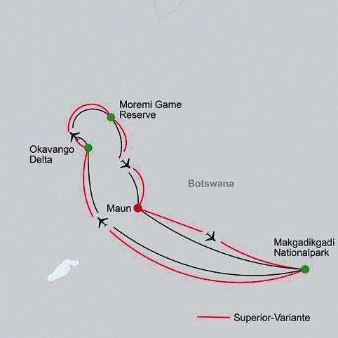 Botswana - Safaritraum mit Natural Selection 6 Nächte
