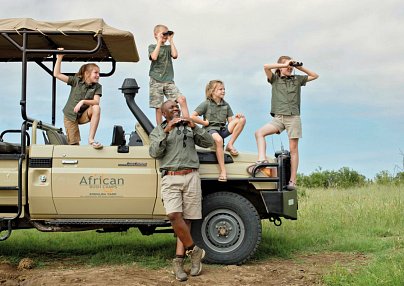 Familien Safari mit African Bush Camps Maun