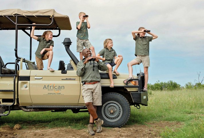 Familien Safari mit African Bush Camps