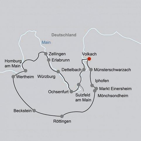 Die Bocksbeutelstraße - eine Reise zum Frankenwein