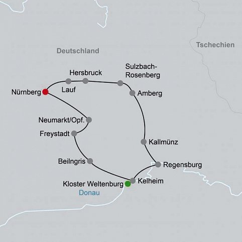 Fünf-Flüsse Radweg