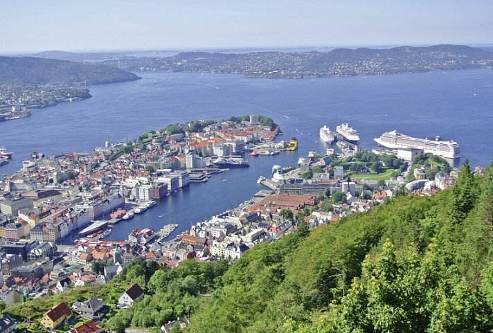 Mit Schiff und Bahn von Oslo nach Bergen