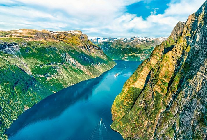 Fjorde, Gletscher und historische Hotels