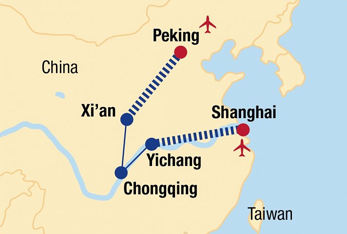 Klassisches China mit Yangzi-Kreuzfahrt