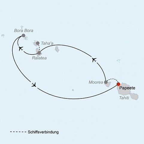 Französisch Polynesien von seiner schönsten Seite