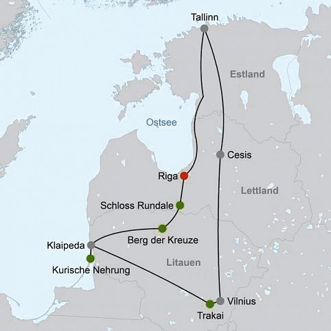 Reizvolles Baltikum