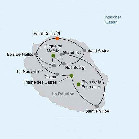 La Réunion pur – Wanderparadies im Indischen Ozean
