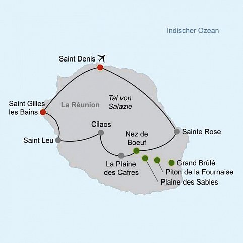 La Réunion aktiv