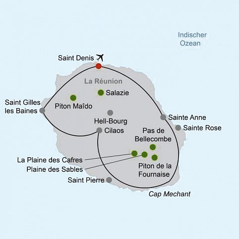 La Réunion entspannt entdecken