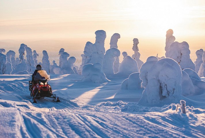 Winterspaß in Finnisch Lappland