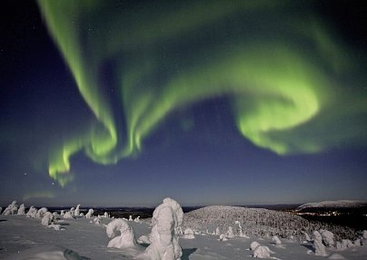 Polarlichtsuche und Weihnachtsmanndorf Rovaniemi
