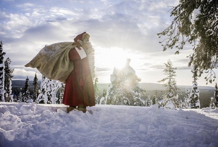 Hausbesuch beim Weihnachtsmann