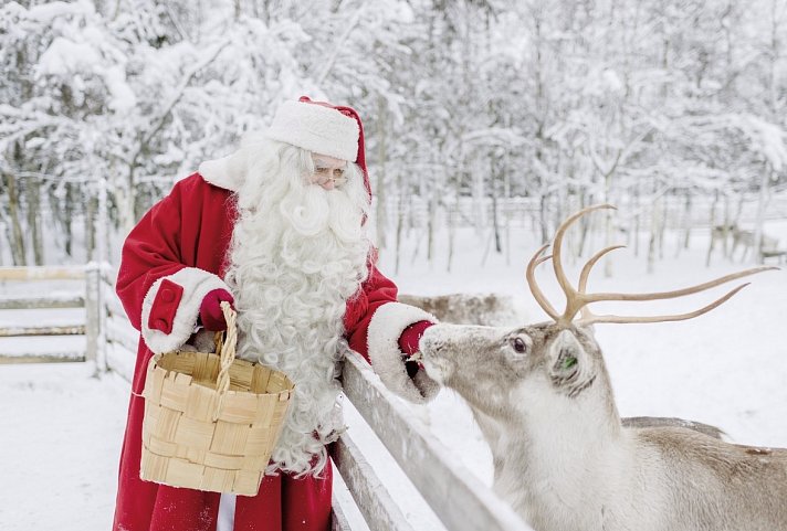 Hausbesuch beim Weihnachtsmann