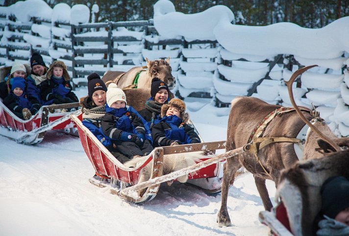 Hausbesuch beim Weihnachtsmann