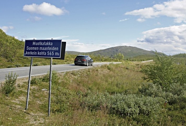 Die Weiten Finnisch Lapplands