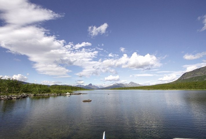 Die Weiten Finnisch Lapplands