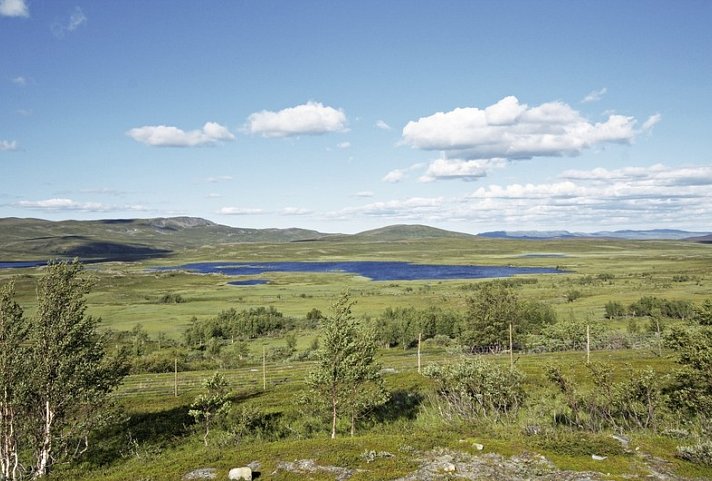 Die Weiten Finnisch Lapplands