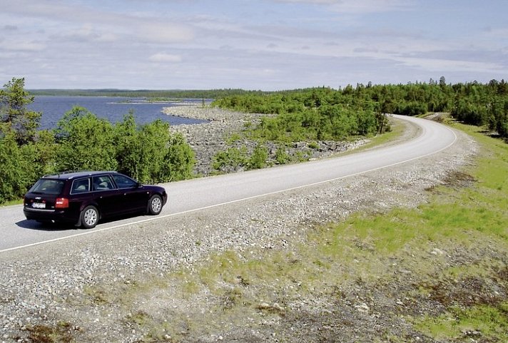 Die Weiten Finnisch Lapplands