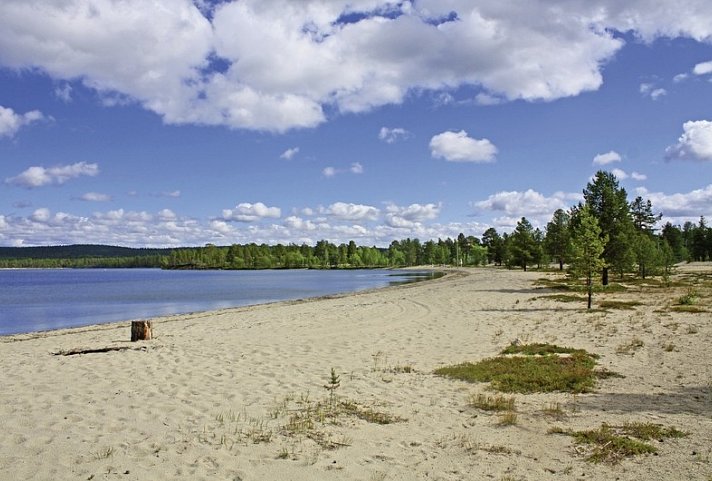 Die Weiten Finnisch Lapplands