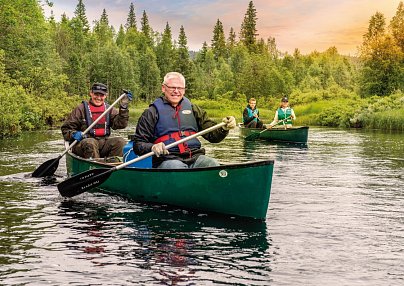 Erlebniswoche in Finnland Pudasjärvi