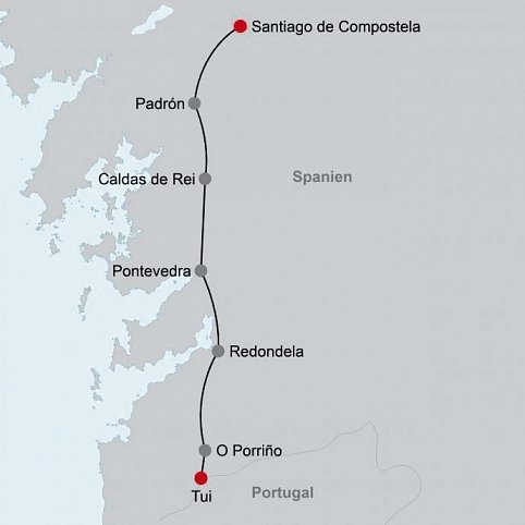 Wandern auf dem Jakobsweg – Die portugiesische Route