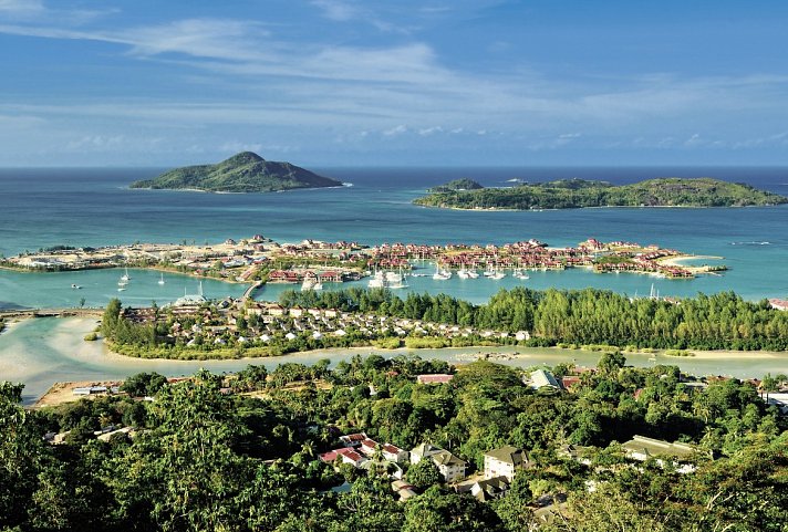 Island Hopping Seychellen (Hotels: gehobene Mittelklasse, Privat- Flug- und Bootstransfers, 8 Nächte