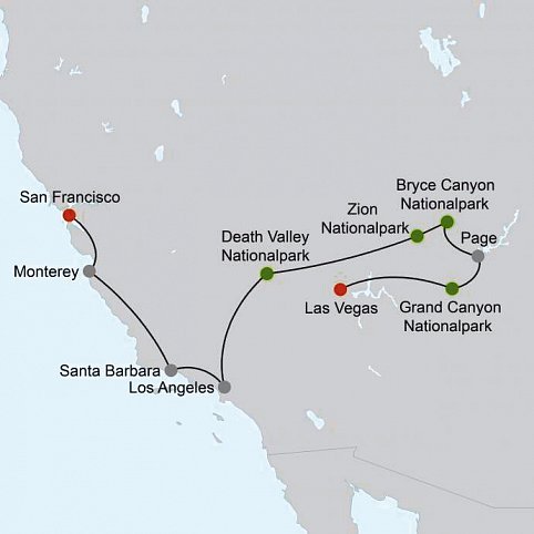 Goldene Brücken & Grandiose Canyons