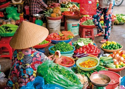 Mekong-Delta Ho-Chi-Minh-Stadt