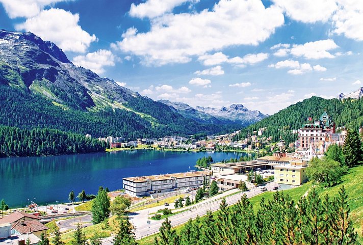 Das Oberengadin gemütlich erwandern - die Bergwelt rund um St. Moritz