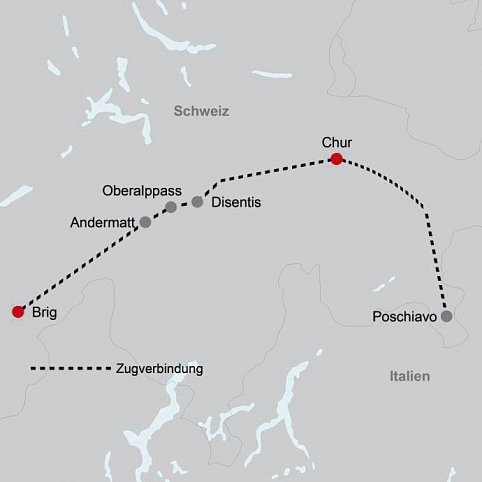 Bernina- und Glacier Express Graubünden