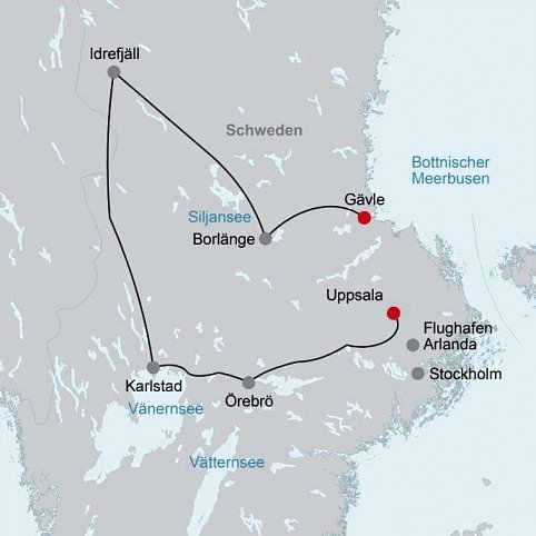 Schweden step by step - Das Herz Schwedens