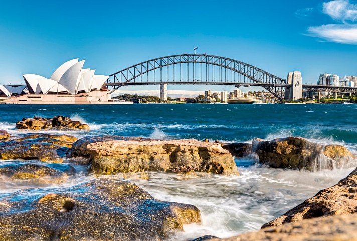 Rund um Sydney - Berge, Wein & Meer