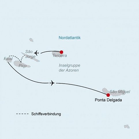 Inselhüpfen auf den Azoren - Naturschauspiel im Atlantik