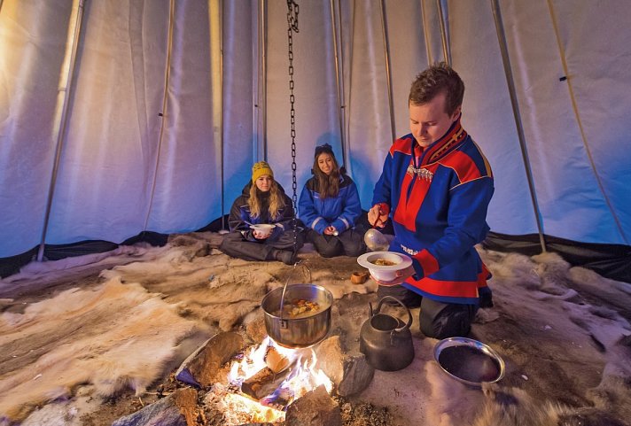Wintererlebnis an Lapplands Eismeerküste