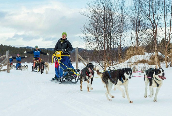 Wintererlebnis an Lapplands Eismeerküste