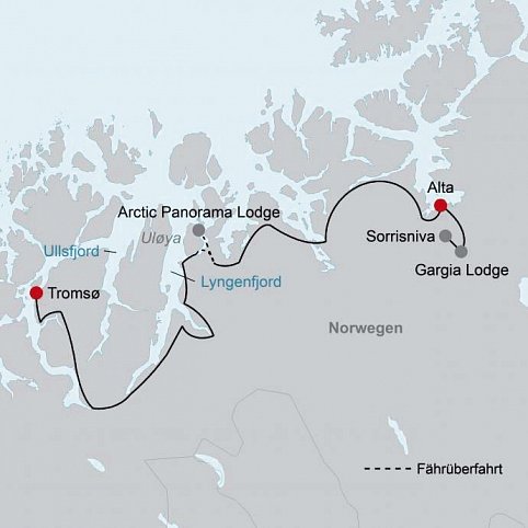 Wintererlebnis an Lapplands Eismeerküste