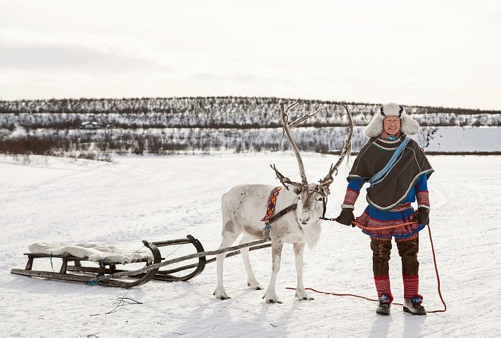 Wintererlebnis an Lapplands Eismeerküste