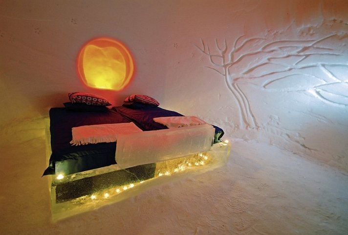 Erlebnis Polarlicht, Postschiff und Snowhotel