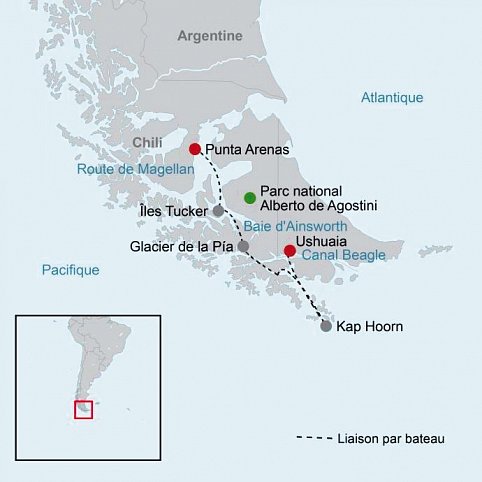 Traumlandschaften am Ende der Welt: Ventus Australis ab Ushuaia