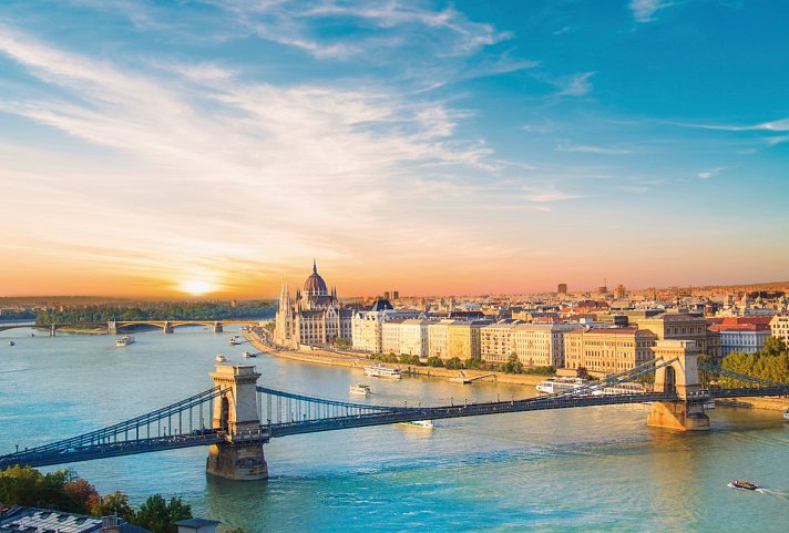Radreise von Wien nach Budapest