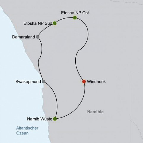 Namibia Classic für Selbstfahrer