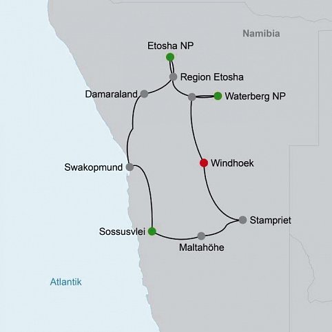 Zuhause in Namibia
