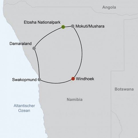 Namibia Kaleidoskop Superior