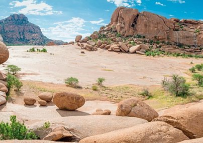 Namibia mit Kinderaugen Windhoek