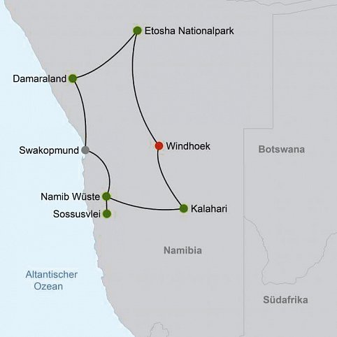 Gondwana Collection: Namibia mit Herz und Seele