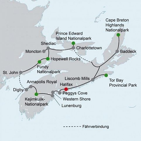 Explore the Maritimes