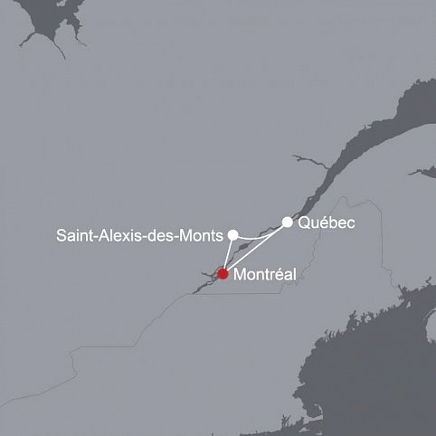 Québec deluxe (9 Tage/8 Nächte)