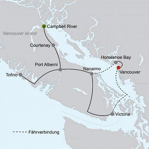Schatzinsel Vancouver Island